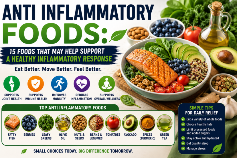 anti inflammatory foods