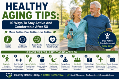 healthy aging tips
