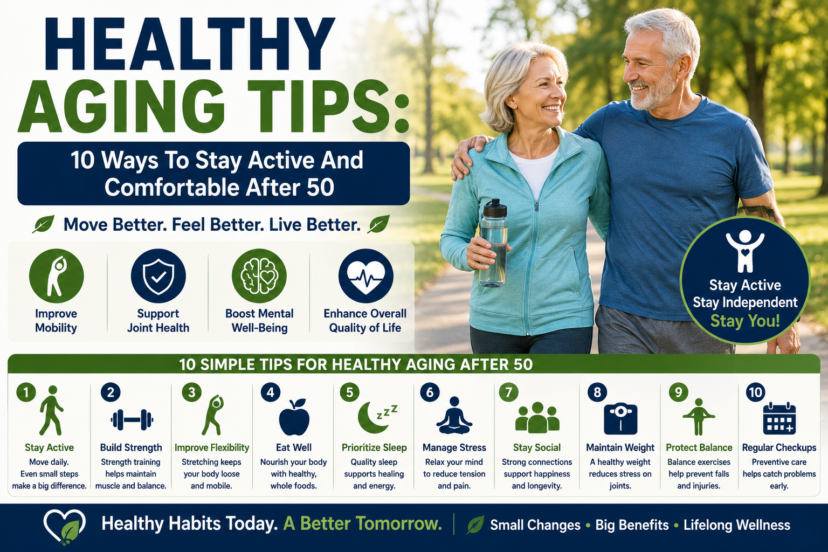 healthy aging tips