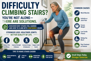 difficulty climbing stairs