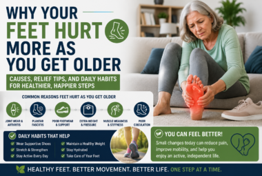 feet hurt as you get older