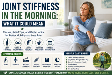 joint stiffness in the morning