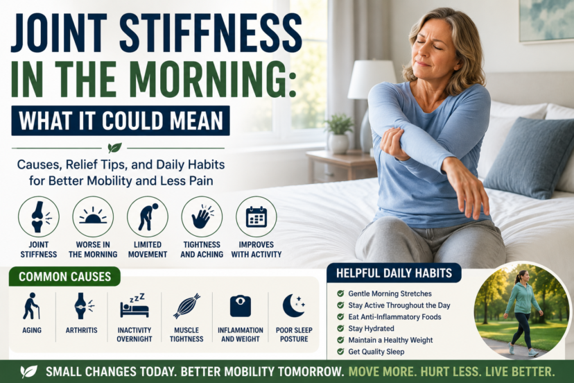joint stiffness in the morning