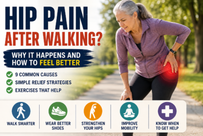 hip pain after walking