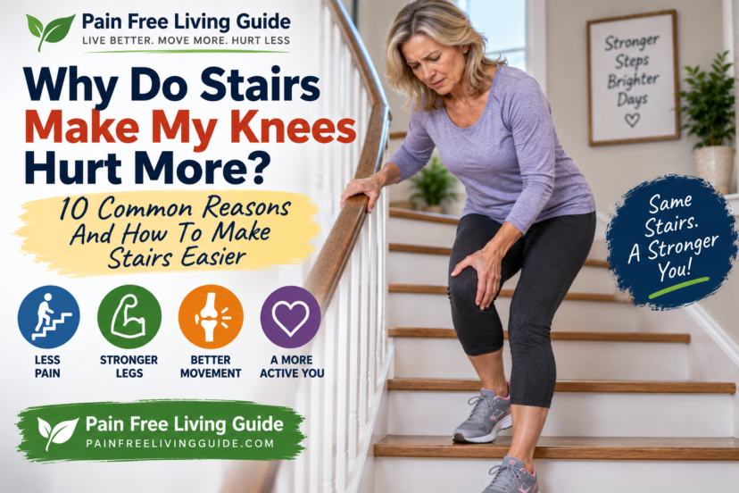 why do stairs make my knees hurt more